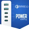 3mk Hyper Charger GaN 140W 3x USB-C 2x USB-A - bl Náhled obrázku produktu 4