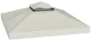 Toile de rechange Outsunny pour pavillon 3 x 3 m, toile de Voir les images du produit 1