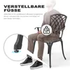 Avestar 3tlg Gussaluminium-Garten-Bistro-Set mit Kissen, Produktbild-Vorschau 5