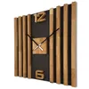 Horloge murale en bois Lamele 60cm FlexiStyle z233 Voir les images du produit 2