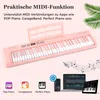 Digitální klavír COSTWAY s 61 klávesami, sluchátky, Náhled obrázku produktu 6
