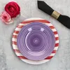 Summer Stripes Set di 6 piatti grandi in gres colorato a Anteprima dell’immagine prodotto 2