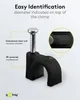 Kabelschelle 7 mm, schwarz Produktbild-Vorschau 10