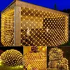 Lichternetz Außen 6X4m 672Leds Warmweiß Outdoor LED Produktbild-Vorschau 4