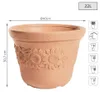 Kvetináč Sunny Flower orange 40 cm Náhľad obrázku produktu 6