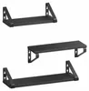 Scaffale da parete Relaxdays, set da 3 pezzi, 3 misure: Anteprima dell’immagine prodotto 7
