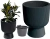 Prosperplast Blumentopf MILLY Anthrazit 29,8 cm Produktbild-Vorschau 10