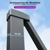 PURPLE LEAF Ampelschirm Rechteckiger Aluminium Produktbild-Vorschau 8