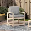 vidaXL Chaise de jardin 62x56x77 cm pin massif Voir les images du produit 3
