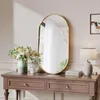 INONEFT Miroir mural ovale, 75 x 50 cm, miroir de Voir les images du produit 2