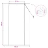 Store vidaXL gris 100 x 160 cm en bambou Voir les images du produit 8