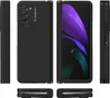 Multiple views of a black phone case for a foldable phone, displayed on a white background. Voir les images du produit