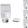 Universell einsetzbarer Thermostatkopf mit LCD-Display und Produktbild-Vorschau 1
