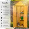 tectake® Gartenschrank mit Satteldach Kadi 80,5 x 60 x Produktbild-Vorschau 2