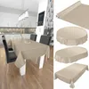 Wachstuchtischdecke abwaschbar und rutschhemmend 140 x 140 cm rund Schnittkante, Ansicht 6 Produktbild-Vorschau