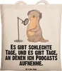 Mr. & Mrs. Panda Tote Bag Otter Podcast aufnehmen - Produktbild-Vorschau 1