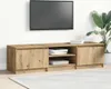 vidaXL TV skříňka Artisan dub 140x40x36 cm materiál na bázi Náhled obrázku produktu 3