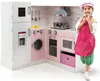 COSTWAY Eck Spielküche mit Sound und Licht, Kinderküche aus Produktbild-Vorschau 1