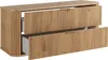 Badezimmerschrank, Gold Craft Eiche + Goldener Griff, 41,5 Produktbild-Vorschau 5
