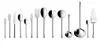 A collection of silverware arranged in a line against a white background. Podgląd zdjęcia produktu