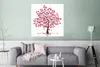 MuchoWow® Poster Eine Illustration eines Baumes mit Herzen Produktbild-Vorschau 5
