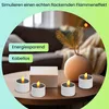 8er-Set Solar-LED-Teelichter – wetterfest (IP44), mit Produktbild-Vorschau 5