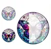GKA Sonnenfänger Schmetterling lila 15 cm Buntglas Produktbild-Vorschau 6