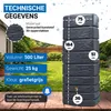 4rain SLIM STONE DECOR wandtank 500 L graphite grey Productafbeelding-voorbeeld 3