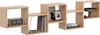Wandregal Buche Nachbildung – modernes Wandboard Regal – Produktbild-Vorschau 1