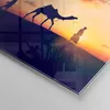 Bilder auf glas - Einteilig - Kamel Wohnwagen - 70x100cm - Produktbild-Vorschau 5