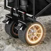 Bollerwagen Faltbar, Für Camping Einkaufen, Belastbar Bis Produktbild-Vorschau 13
