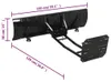 vidaXL Schneeschild für ATV 150x38 cm Schwarz Produktbild-Vorschau 7