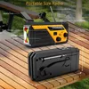 6000mAh Solar radio mit 4 verschiedenen Ladekabeln, Produktbild-Vorschau 6
