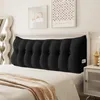 Großes ergonomisches Keilkissen Kopfteilkissen aus Cord, Produktbild-Vorschau 2