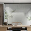 LZQ LED závěsné svítidlo 100 cm, 36W studená bílá, moderní Náhled obrázku produktu 12