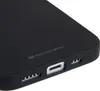 A close-up view of the bottom edge of a black smartphone case, showing the charging port and speaker grilles. Produktbild-Vorschau