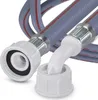 Zulaufschlauch 1,5 m 25°C Gummidichtung 3/4" gerade Winkel Produktbild-Vorschau 2