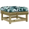 vidaXL Gartenhocker mit Kissen Kiefernholz Imprägniert - Produktbild-Vorschau 7