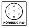 Festool 50x Rubin Schleifscheiben STF D150/48 P80 RU2/50 - Produktbild-Vorschau 13