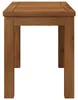 vidaXL Couchtisch Natur 60,5 x 30 x 36 cm Massivholz Akazie Produktbild-Vorschau 3