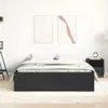 vidaXL Bettgestell Schwarz 120x200 cm Produktbild-Vorschau 3
