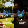Solar-Schmetterlingslampe für Garten, bunt, hängend, Produktbild-Vorschau 5