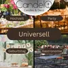 Candelo Votivkerzen 32 Kerzen im Glas -  Weiße Stilvolle Produktbild-Vorschau 7