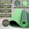 RE:SPORT Yogamatte Dunkelgrün Fitnessmatte Gymnastikmatte Produktbild-Vorschau 7