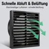 Ø150mm Lüftungsgitter Rechteckig mit Integrierter Produktbild-Vorschau 3