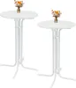 2x Stehtisch klappbar Ø 70 cm Höhe 110 cm Stahl Gastrotisch Produktbild-Vorschau 1