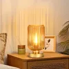 Tischlampe Kabellose LED Tischleuchte aus Gold Glas Produktbild-Vorschau 4