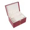 Coffret à bijoux Bestif BSB01 en simili cuir rouge - Voir les images du produit 2