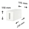 Hama Kabelbox „Mini“ mit Deckel & Gummifüßen (Organizer zur Produktbild-Vorschau 4