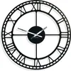 Große Metallwanduhr Retro Vintage 50cm Produktbild-Vorschau 1